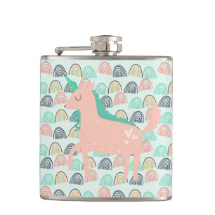 Regnbågar och Unicorns Fickplunta