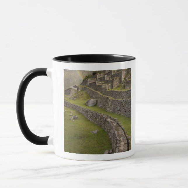 Regnbågar över de jordbruksterrasserna, Machu Mugg (Vänster)