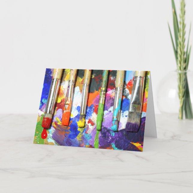 Regnbågar pågår kort (Framsida)