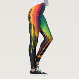Regnbågben - Söt Leggings