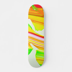 Regnbågborst Mini Skateboard Bräda 18,5 Cm