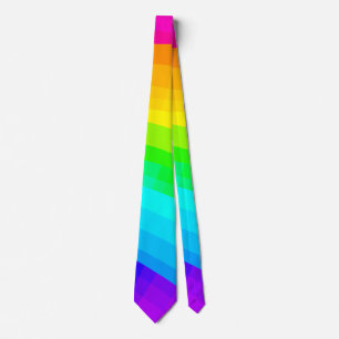 Regnbågdesign Slips