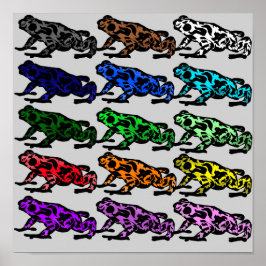 Regnbågdiagram Poster