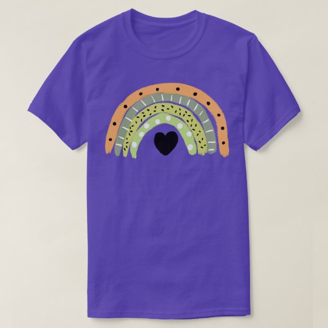 regnbåge 8 t shirt (Design framsida)