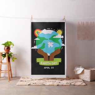 regnbåge african Earth Day-tyg Tyg