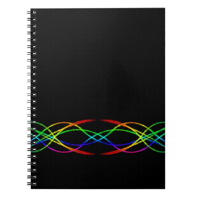 Regnbåge Anteckningsbok Med Spiral (Framsidan)