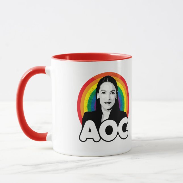 Regnbåge AOC Mugg (Vänster)