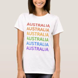 Regnbåge Australiskjortor och jacka Tröja