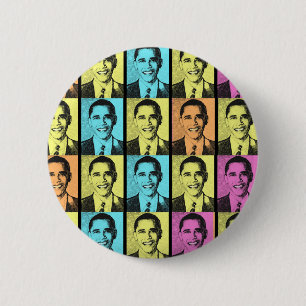 REGNBÅGE AV HOPP MED OBAMA KNAPP
