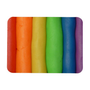 Regnbåge av Squishy deg Magnet