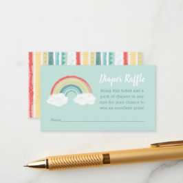 Regnbåge babystölder tilläggskort