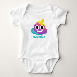 Regnbåge Bajs Emoji T Shirt