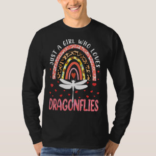 Regnbåge bara en flicka som Kärlek dricker djur T Shirt