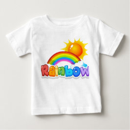 Regnbåge Barn Fin Jersey T-shirt