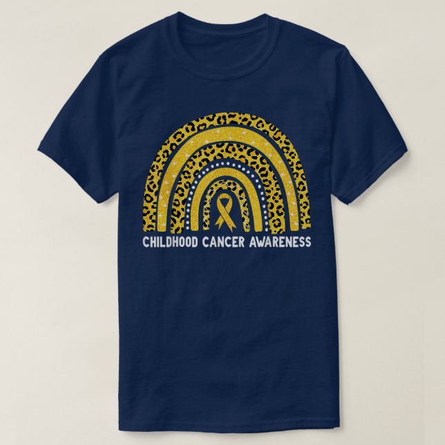 Regnbåge - barncancermedvetandehöjande kostym3 t shirt (Design framsida)