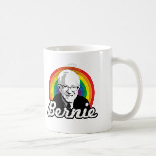 Regnbåge Bernie - HBTQ-politik - Kaffemugg