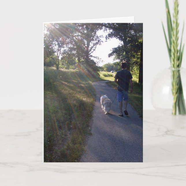 Regnbåge Bridge-Dikt kort (Framsida)