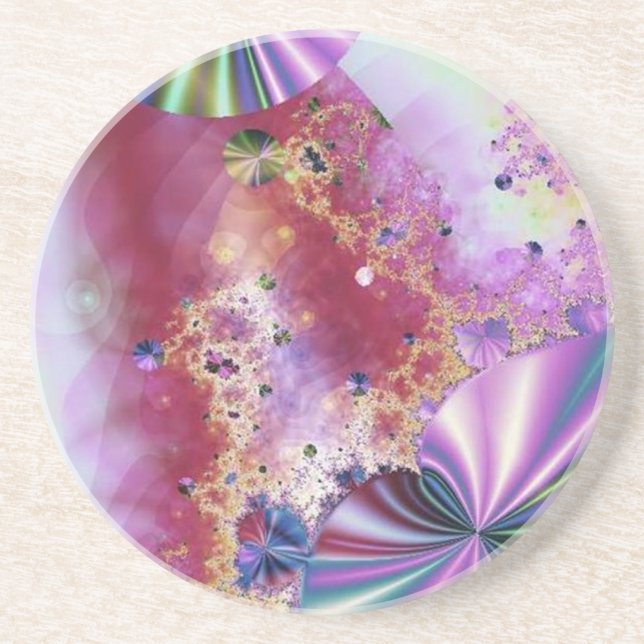 Regnbåge-CD Underlägg Sandsten (Framsidan)