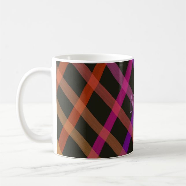 Regnbåge CrissCross Kaffemugg (Vänster)