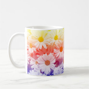 Regnbåge Daisy Kaffemugg