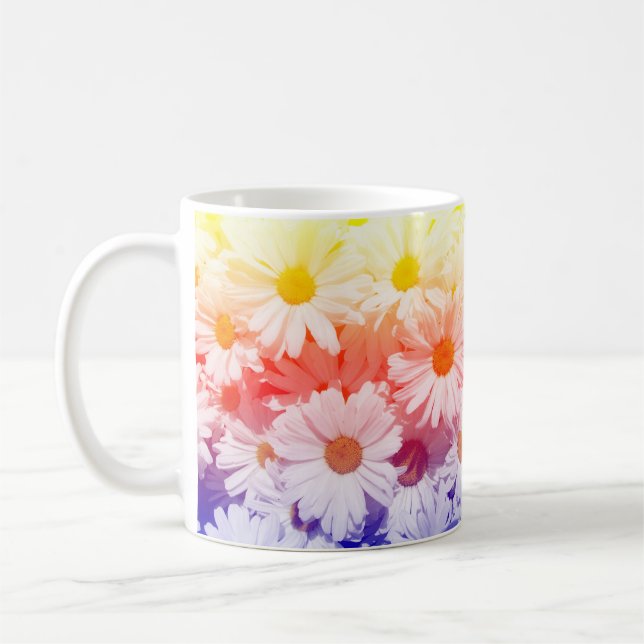 Regnbåge Daisy Kaffemugg (Vänster)
