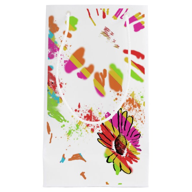 Regnbåge Daisy Randig Design (Framsidan)