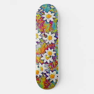 Regnbåge Daisy Skateboard