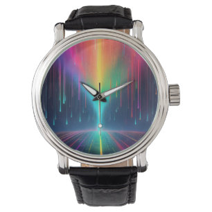 Regnbåge Drip Resa Armbandsur