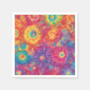 Regnbåge Dye Design Pappersservett
