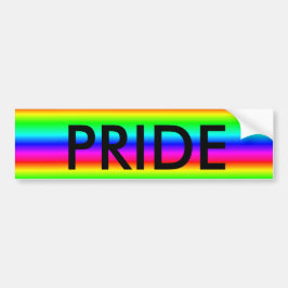 Regnbåge- eller hbt-PRIDE Bildekal
