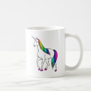 REGNBÅGE ENHÖRNING KAFFEMUGG