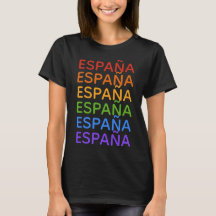 Regnbåge España Spanien skjortor och jacka