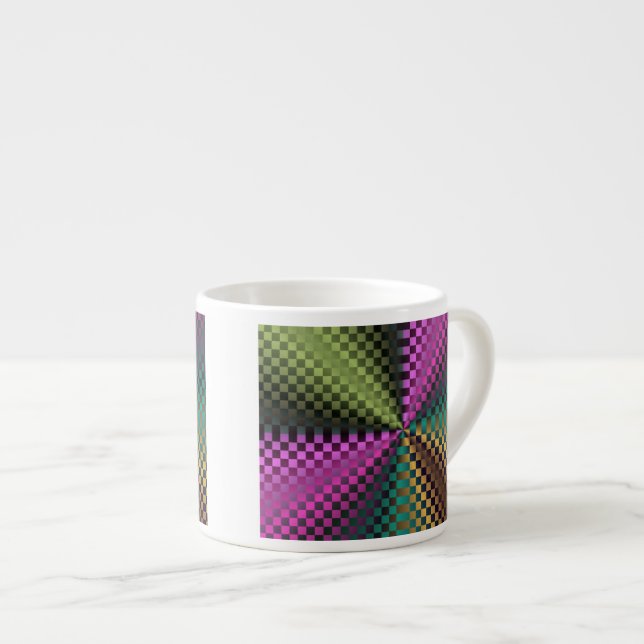Regnbåge Espressomugg (Framsida höger)