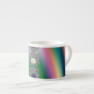 Regnbåge Espressomugg