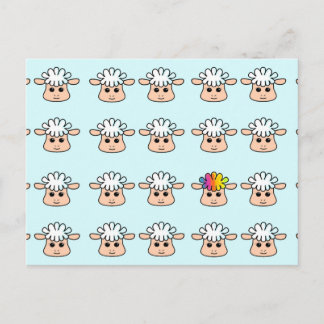 regnbåge får vykort