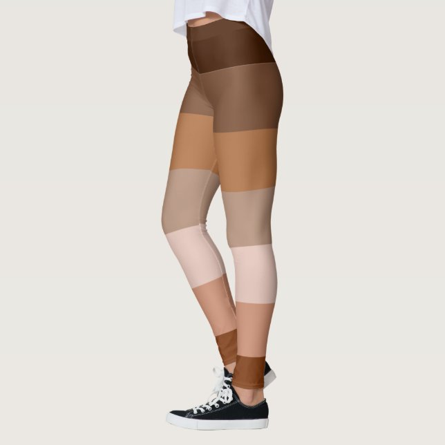 regnbåge färg blind kärlek - ingen logotyp leggings (Vänster)