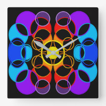 Regnbåge färg cirklers utformning