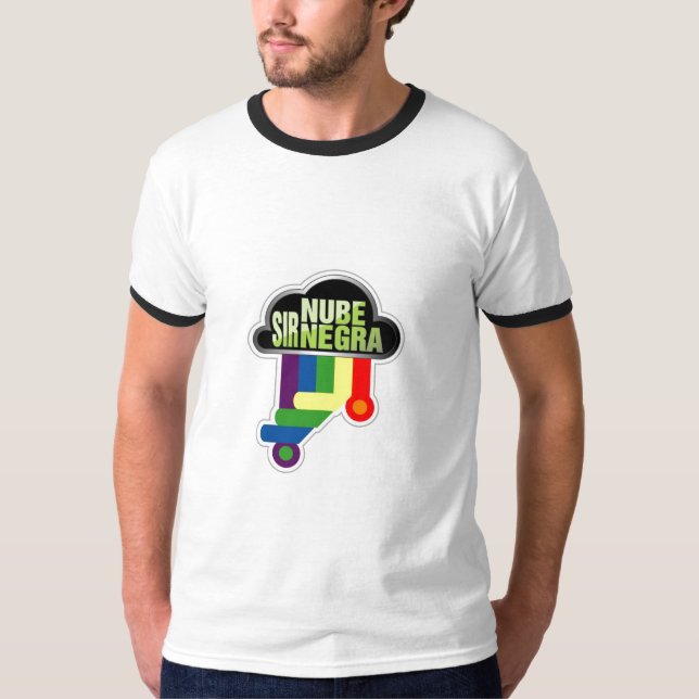 Regnbåge Färg logotyp Tee Shirt (Framsida)