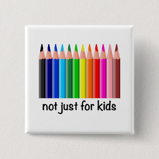 Regnbåge, Färgpennor, inte bara För barn Knapp