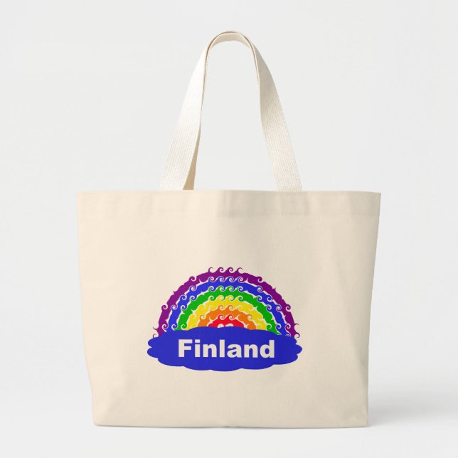 Regnbåge Finlands väska (Framsidan)