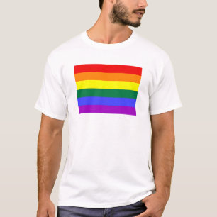 Regnbåge Flagga Gay pride T Shirt