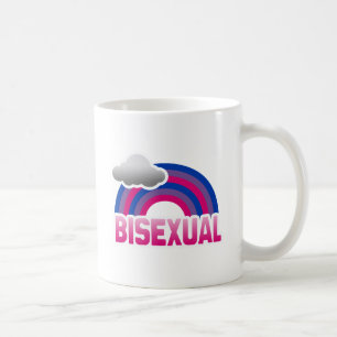 REGNBÅGE FÖR BISEXUELLA KAFFEMUGG