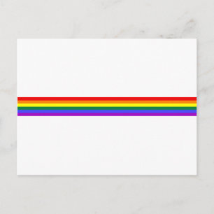 Regnbåge för HBT-Pride Vykort