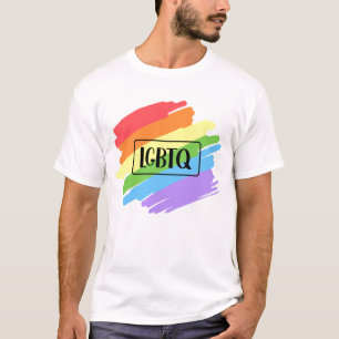 Regnbåge för HBT TQ-penslar T Shirt