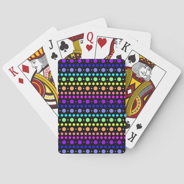 Regnbåge för spel casinokort (Baksidan)