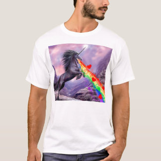 REGNBÅGE för Unicornkärlekkräkning! T-shirt