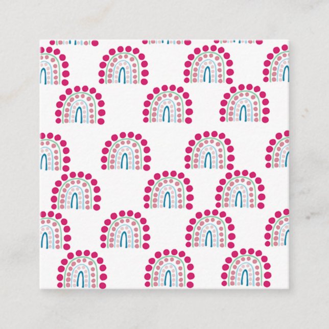 Regnbåge Förmån  Kort (Framsida)