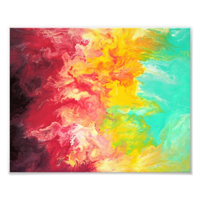 Regnbåge Fototryck (Framsidan)