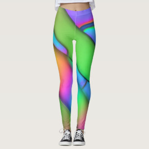 Regnbåge från polariserat ljus leggings