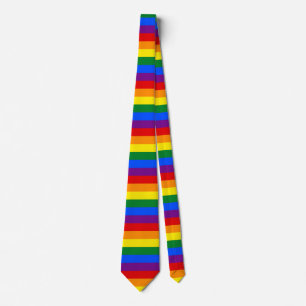 Regnbåge Gay pride Flagga Slips